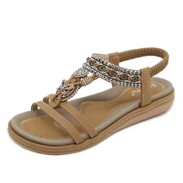 Modèle de sandales africaines confortable et stylé