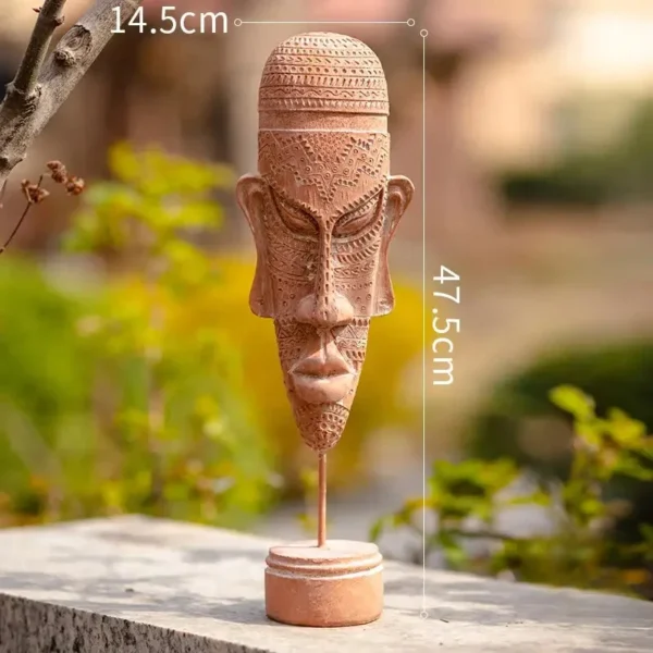 Accessoire déco africaine : statuette originale
