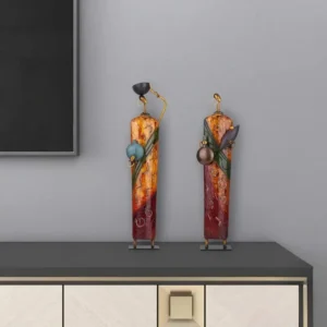 Décoration Métallique Femme Africaine