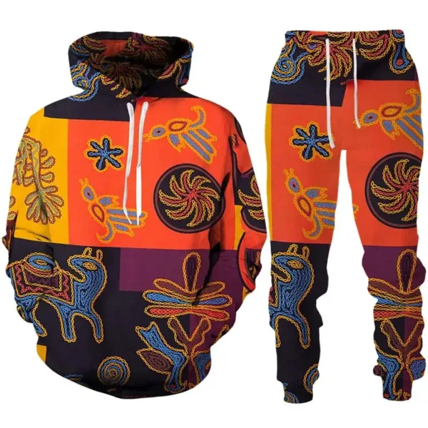 survetement-africain-colore-1 Survêtement africain coloré pour homme