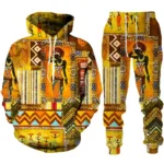 Survêtement Africain Jaune pour homme