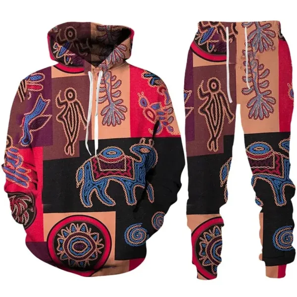 survetement-africain-wax-1 Survêtement Africain Wax pour homme en tissu coloré