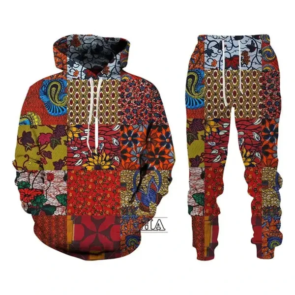 survetement-motif-africain-decontracte-1 Survêtement décontracté avec motif africain pour homme