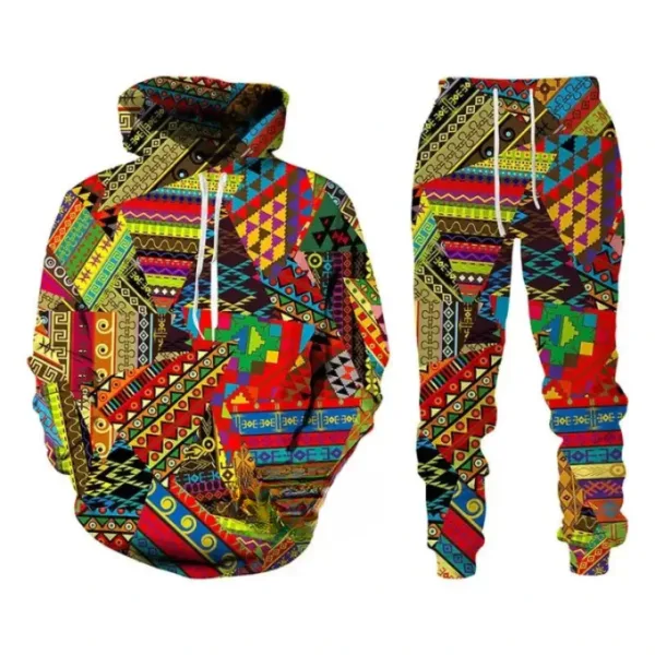 Survêtement Africain Moderne pour homme avec motif stylé