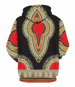 Vêtement masculin en tissu africain avec motifs uniques