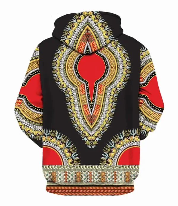 Vêtement masculin en tissu africain avec motifs uniques