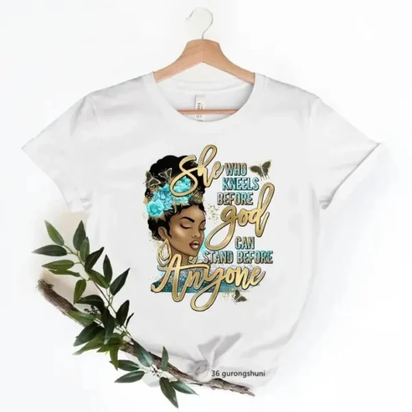 T-Shirt Africain Black Queen pour femme - vue 2