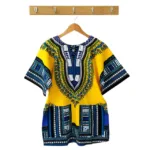 T-Shirt Africain avec Broderie Traditionnelle