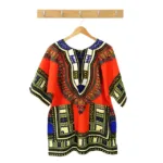 T-Shirt africain avec un design traditionnel élaboré