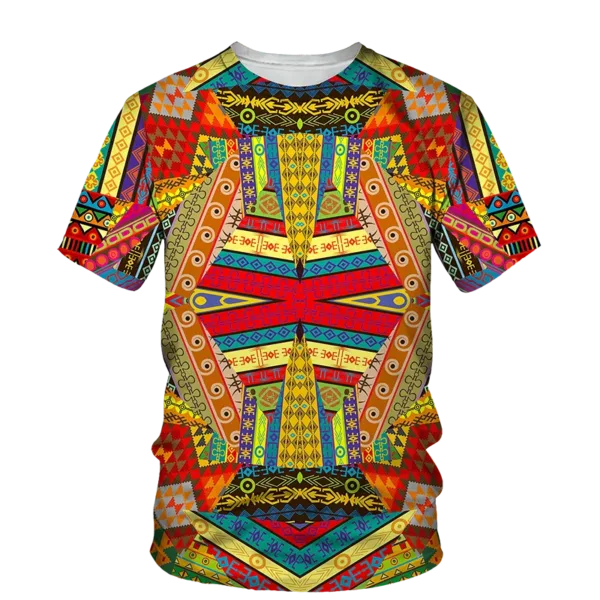 T-Shirt carte Afrique en coton