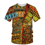 Design de l'Afrique sur t-shirt