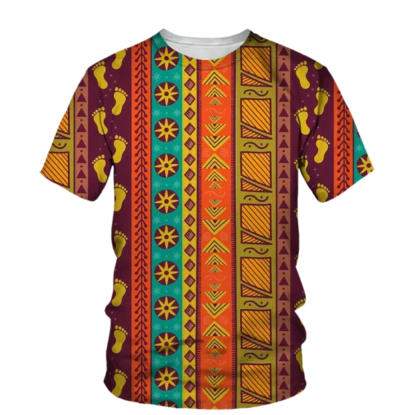 T-Shirt Afrique, style ethnique