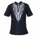 T-shirt Dashiki avec motifs africains vibrants