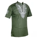 T-shirt africain avec style culturel distinct