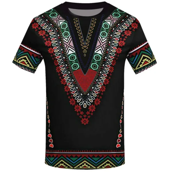 Imprimé traditionnel Zoulou sur T-Shirt