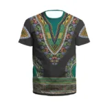 Mode africaine : T-Shirt Zoulou imprimé