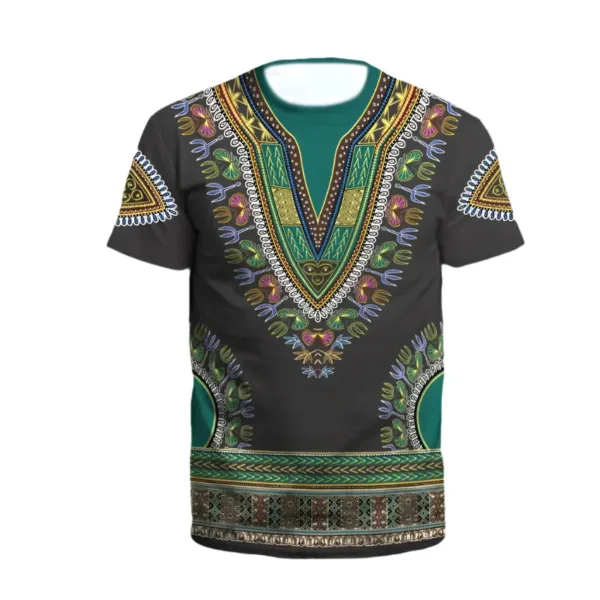Mode africaine : T-Shirt Zoulou imprimé