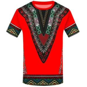 Imprimé Zoulou sur T-Shirt Africain