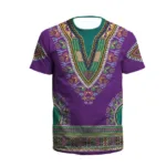 T-Shirt Zoulou avec motifs traditionnels