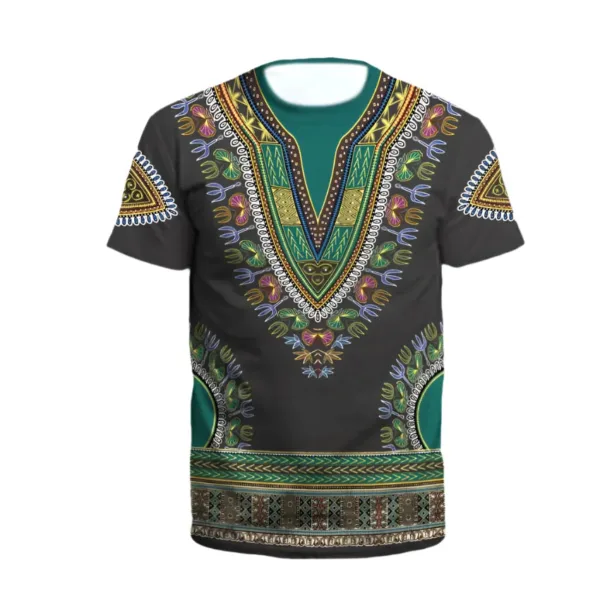 T-Shirt coloré style Zoulou