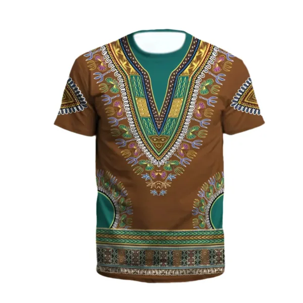 Tee shirt inspiré de la culture Zoulou