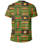 T-shirt Kenté avec motifs africains traditionnels élégants