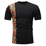 T Shirt Africain "Kenté coté" en coton léger