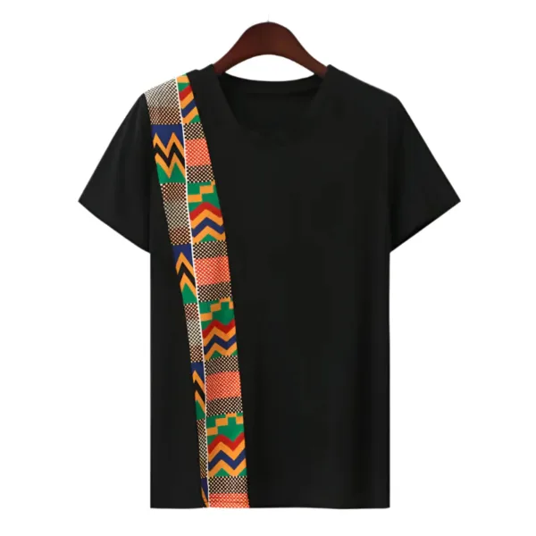 T-Shirt court africain, parfait pour les journées d'été