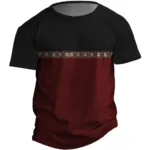 T-Shirt coloré africain pour un look décontracté