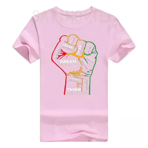 T-shirt africain design moderne et coloré