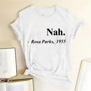 T-shirt femme inspiré de Rosa Parks
