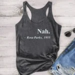 T-shirt avec message fort, femme Africain