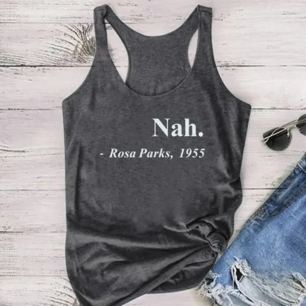 T-shirt avec message fort, femme Africain