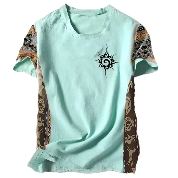 T-shirt inspiré de l'esthétique africaine moderne
