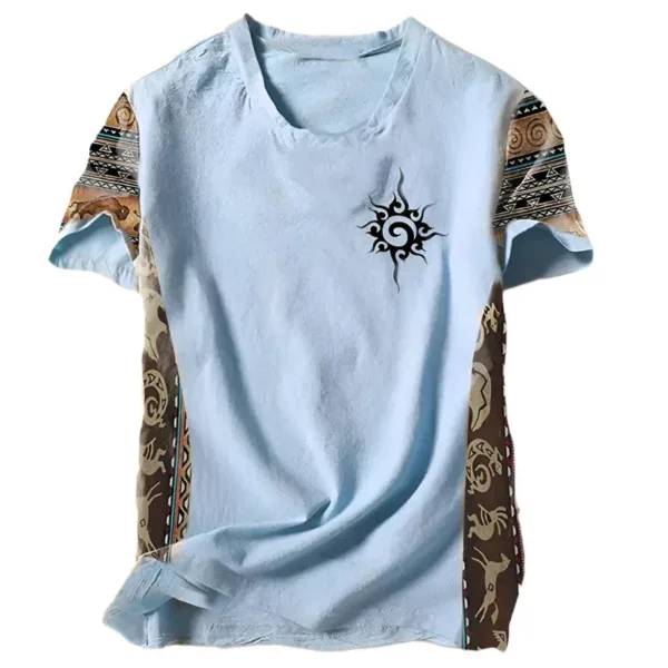 T-shirt tribal avec une touche de créativité