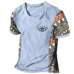 T-shirt africain pour un style décontracté et chic