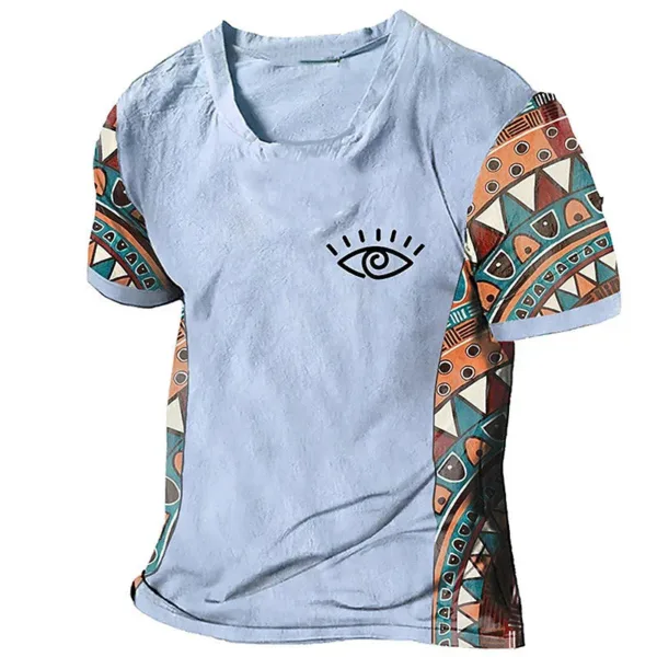 T-shirt africain pour un style décontracté et chic