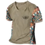 T-shirt avec des inspirations culturelles africaines