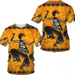 T-shirt swag en textile africain confortable