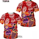 T-shirt africain Swag en coton coloré - vue 4
