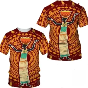 T-shirt afro-chic style swag et vibrant