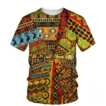 T-Shirt Africain Tendance Homme