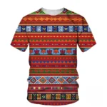 T-shirt homme imprimé africain