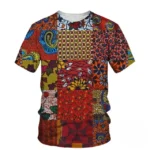 T-shirt original homme d'inspiration africaine