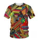 Haut tendance homme en tissu africain