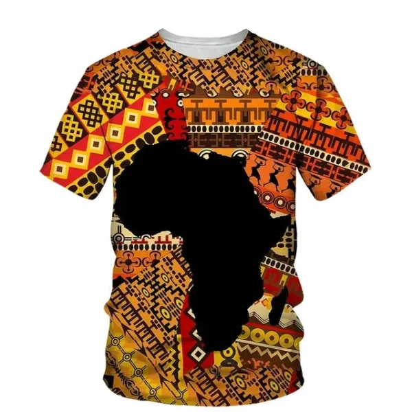 T-shirt homme motifs africains