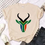 T-Shirt Afrique Coton Femme