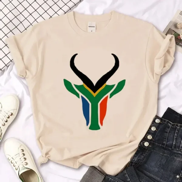 T-Shirt Afrique Coton Femme