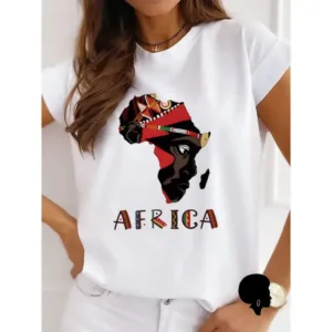 T-shirt Afrique femme