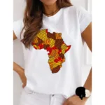 T-shirt tendance Africaine pour femmes